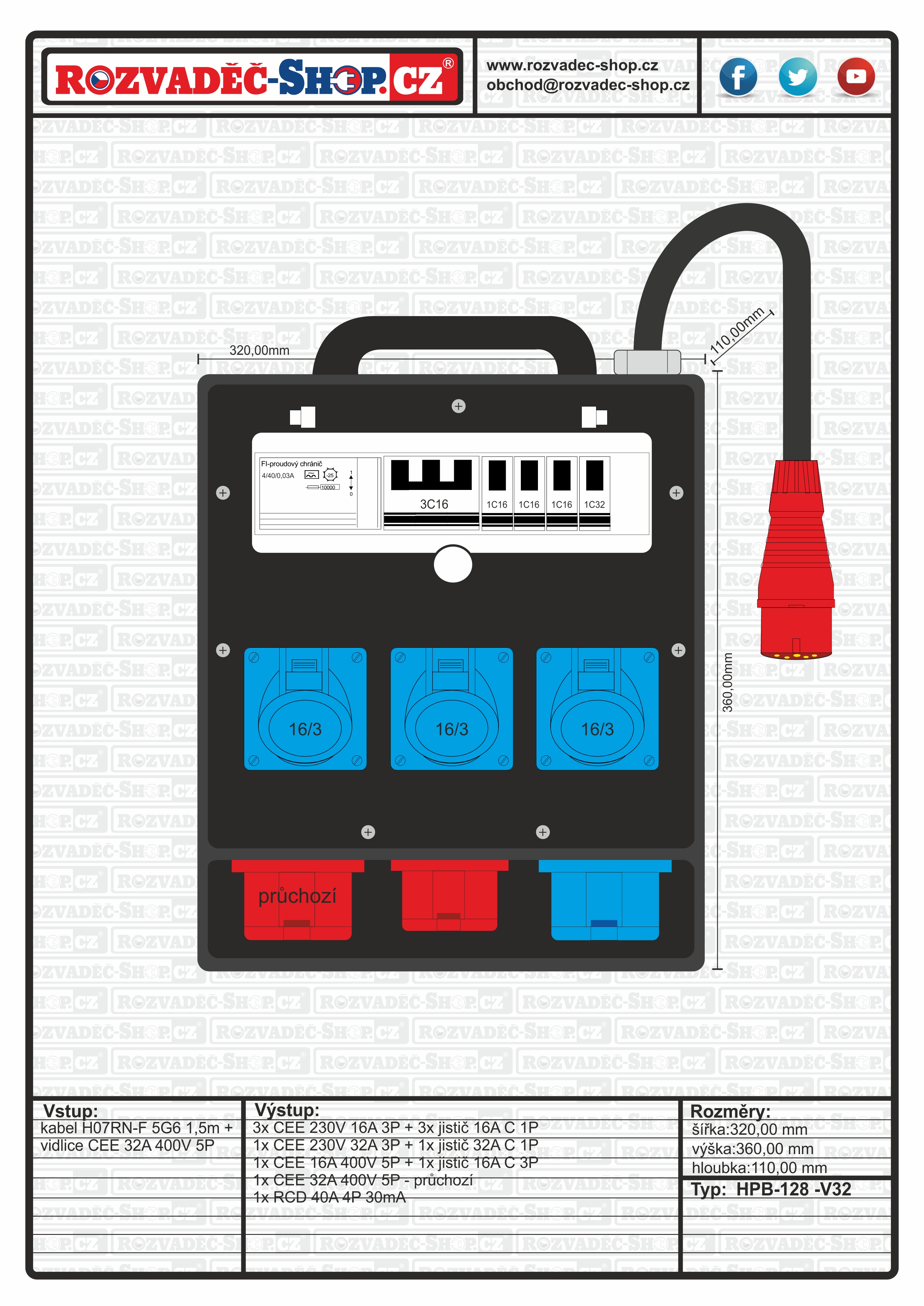 HPB-128-V32 F